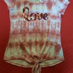 .LOVE ly sequin shirt (NWT/Size 8)